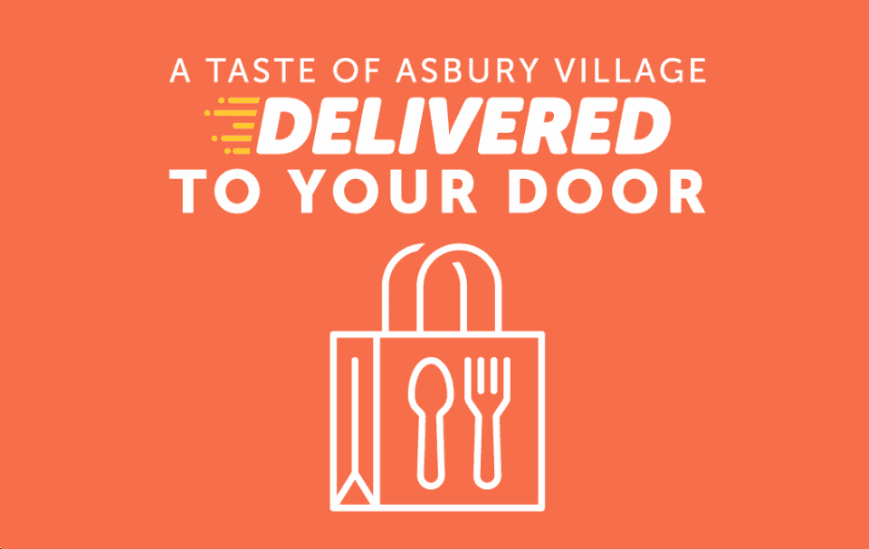 An ad for an event at Asbury Village