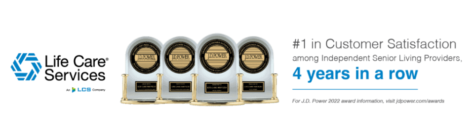 LCS JD power awards for independent senior living