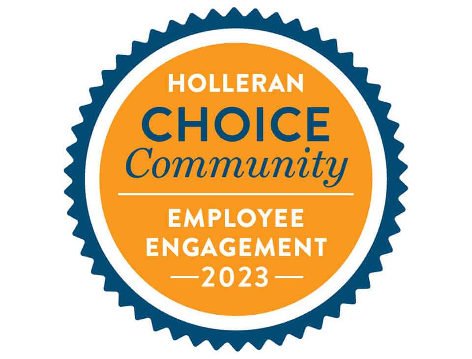 Holleran Choice Community, Employee Engagement 2023 Badge