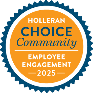 Holleran CHOICE Community Employee Engagement 2025 award